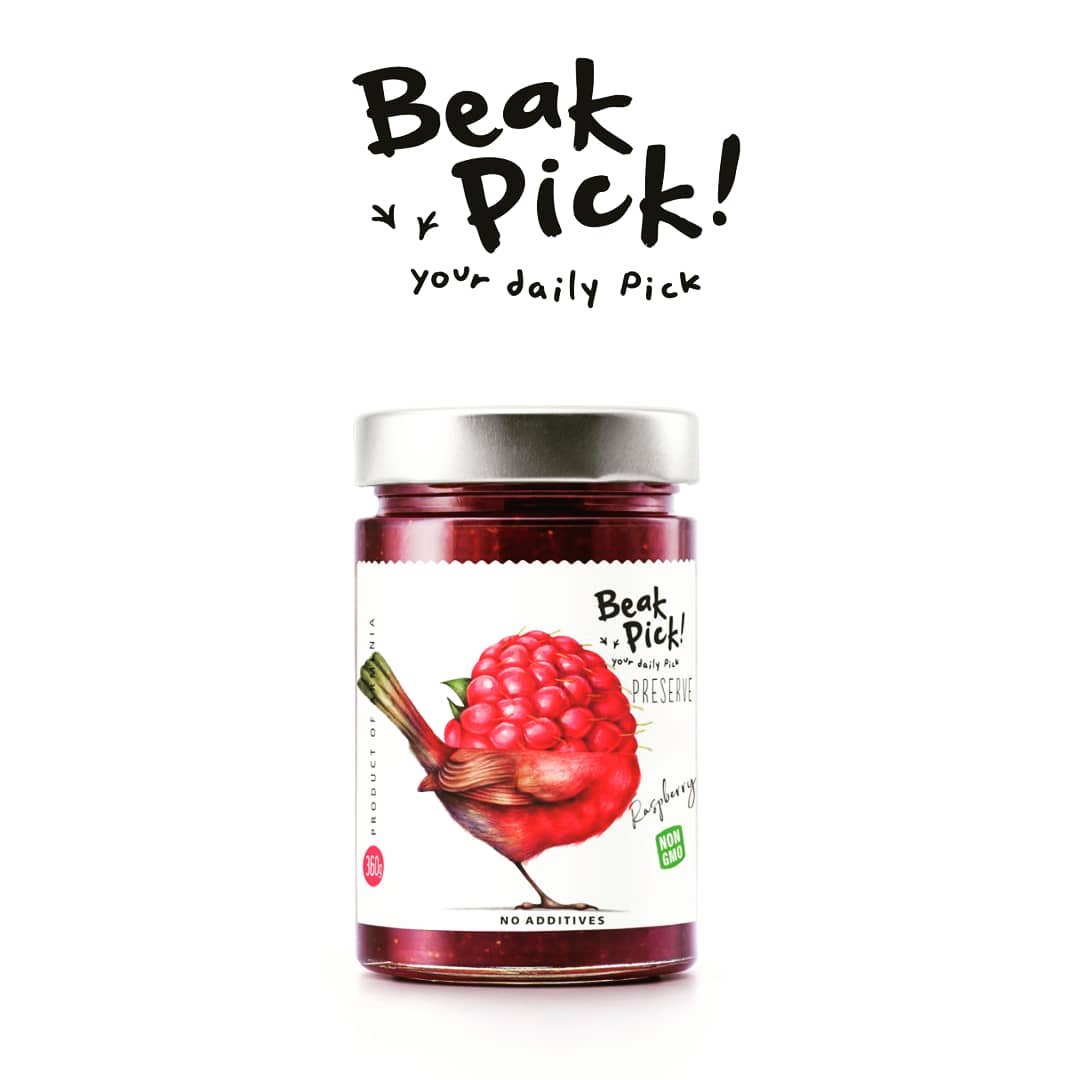 Blackberry confiture Beak Pick 360g