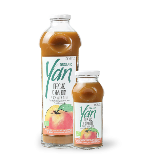 Yan Peach Juice 0.93 l