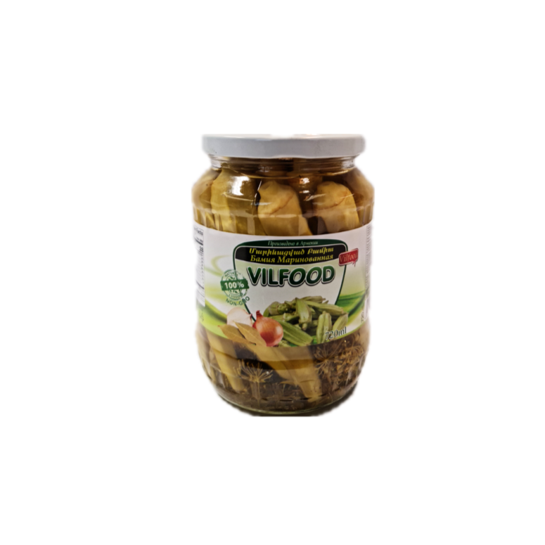 Okra marinated Wilfood 605g