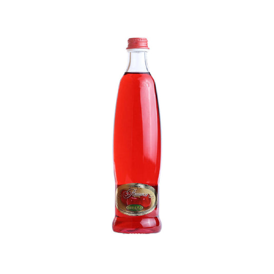 Soft carbonated lemonade Darbas cherry 0.5l