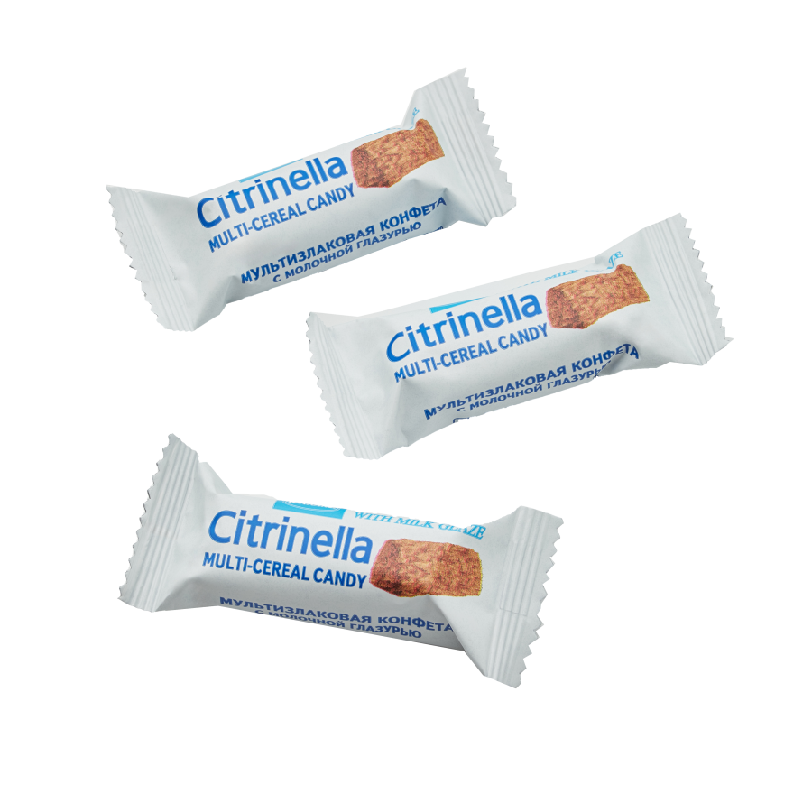 CITRINELLA multigrain candy with white icing P/kg