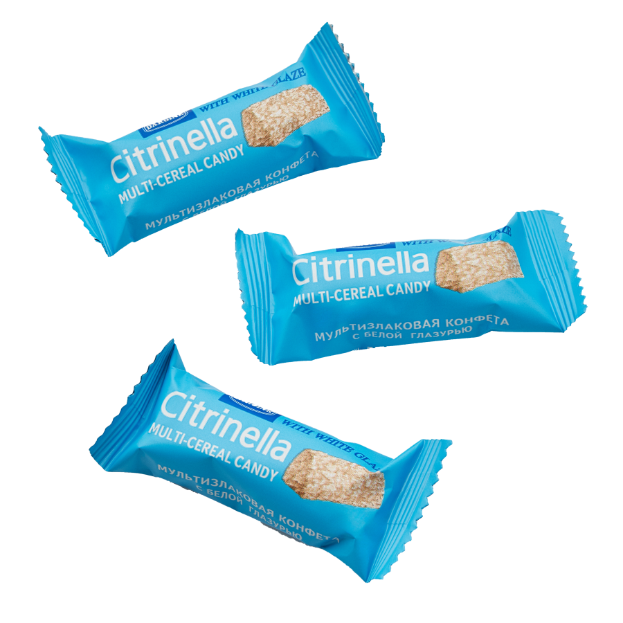 CITRINELLA multigrain candy with milk glaze P/kg