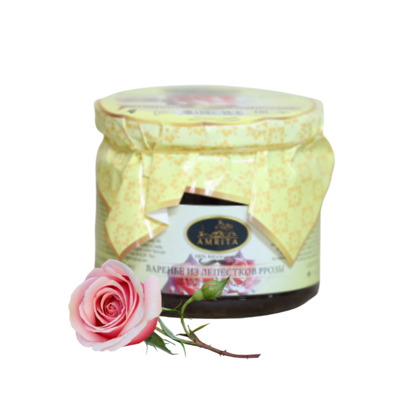 Rose jam Amrita 440g