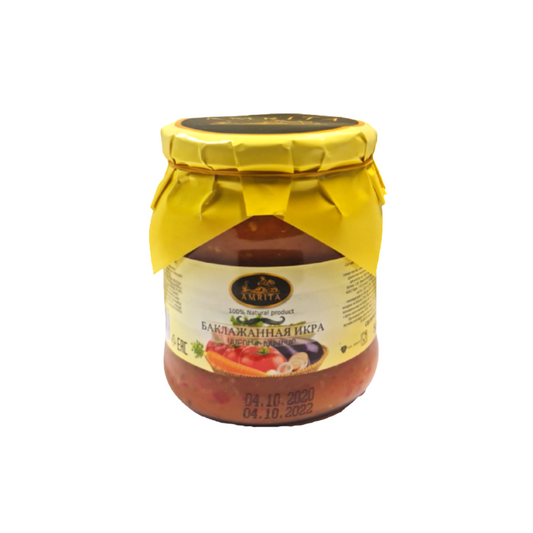 Eggplant caviar spicy Amrita 380g