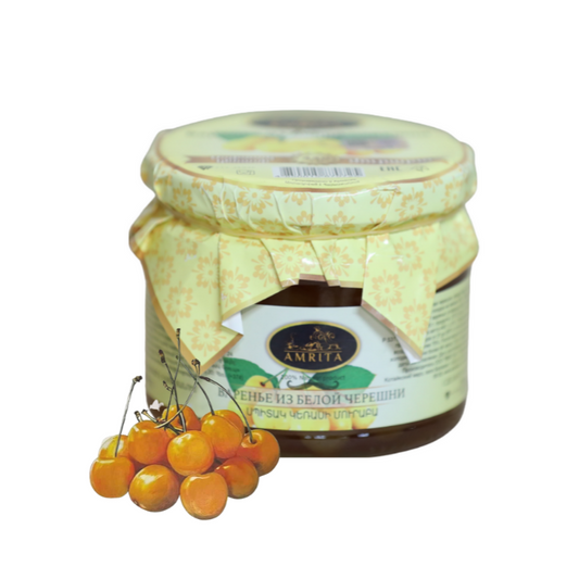 White cherry jam Amrita 440g