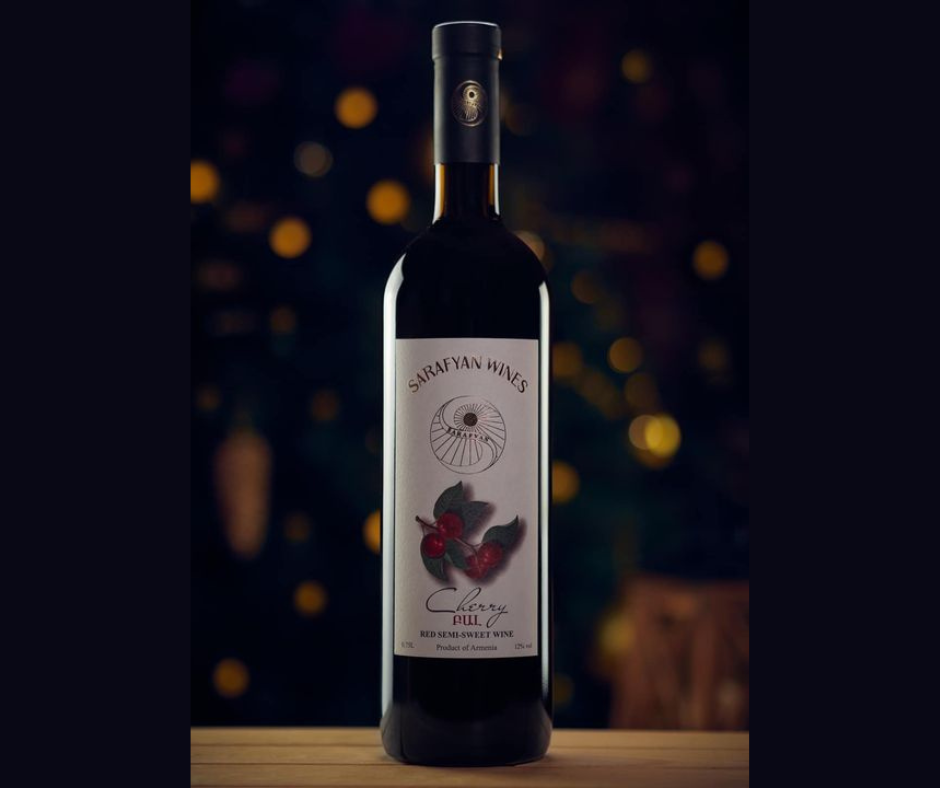 Cherry wine Sarafyan 12% 0.75 l