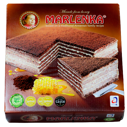 Marlenka chocolate cake 800g