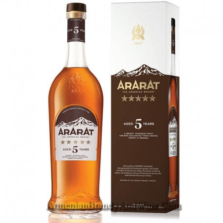 Brandy Ararat 5 years old 0.5l