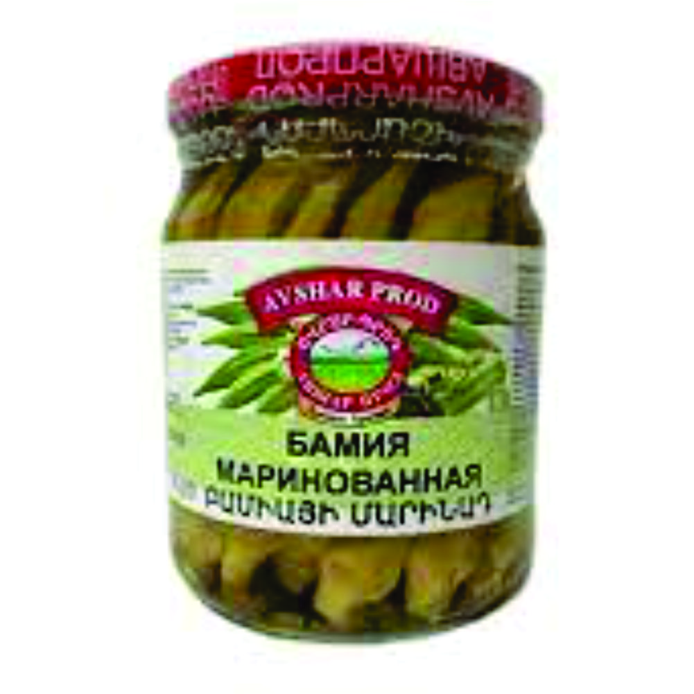 10 Ավշար — Մարինացված բամիա — 520 գ - Image 1