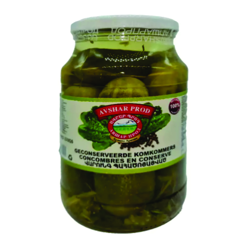 13 Ավշար - Մարինացված վարունգ - 1000 գ - Image 1