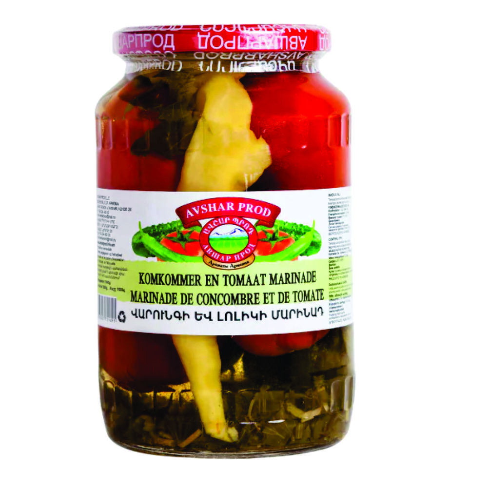 18 Ավշար - Մարինացված լոլիկ և վարունգ - 1 կգ - Image 1