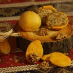 Peach Alani with nuts