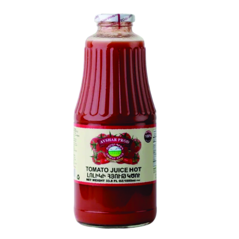 4 Ավշար — Կծու լոլիկի հյութ — 1 լ - Image 1