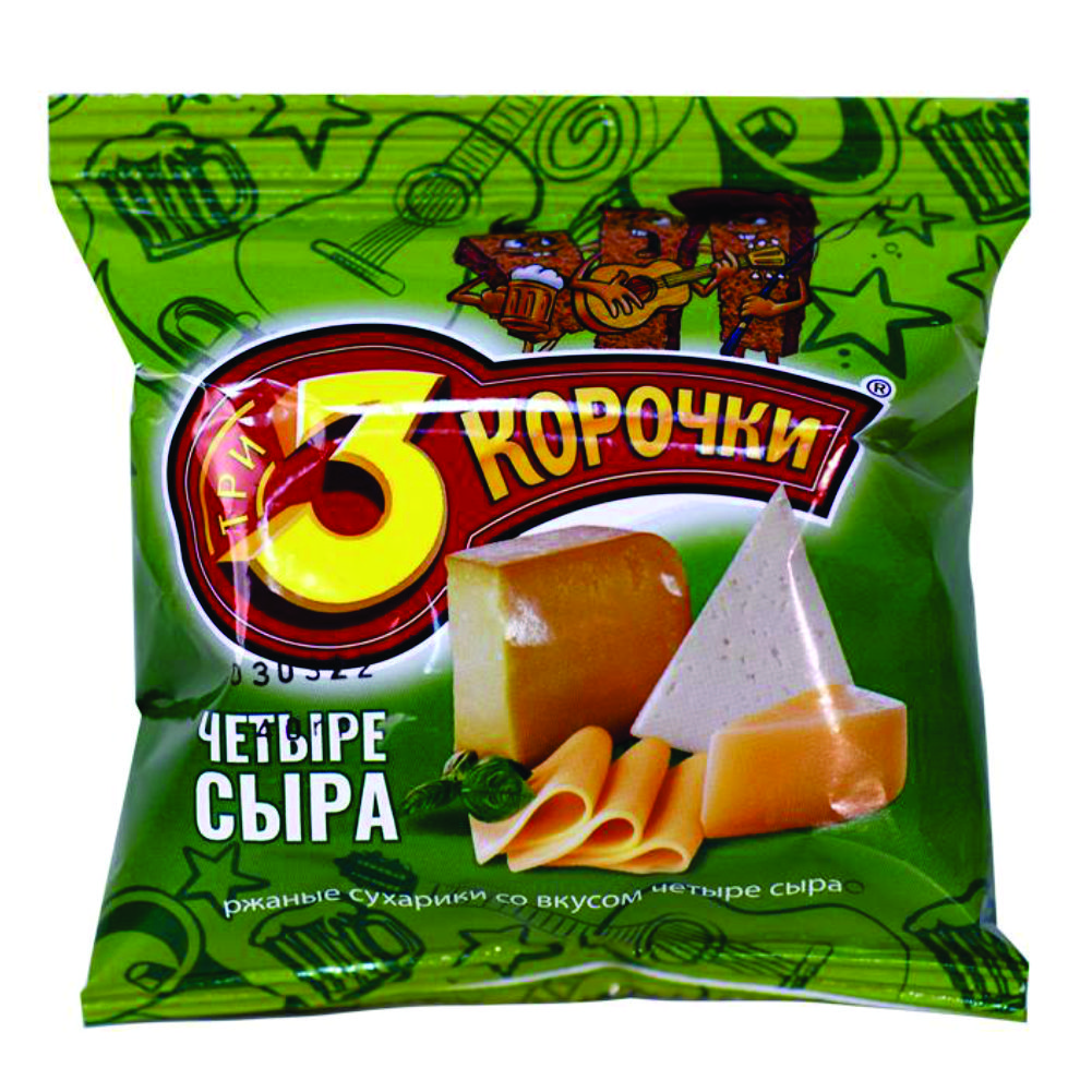 6 3 Կորոչկի — 4 պանիր համով 120 գ - Image 1