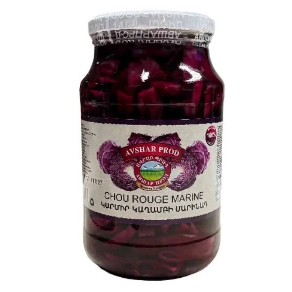 New-13.png Ավշար - Կարմիր կաղամբի մարինադ - 1 կգ - Image 1