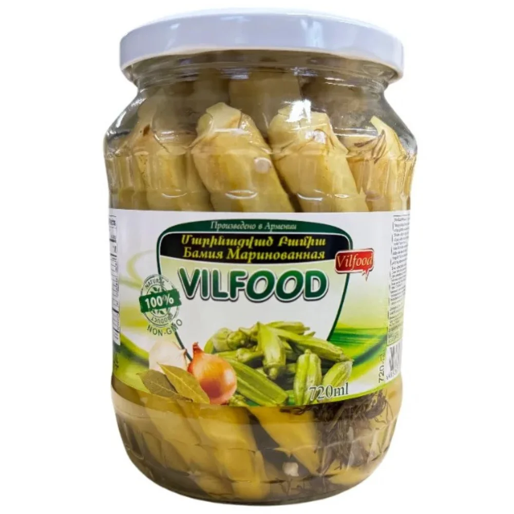 New-2-1.png Վիլֆուդ - Մարինացված բամիա - 605 գ - Image 1
