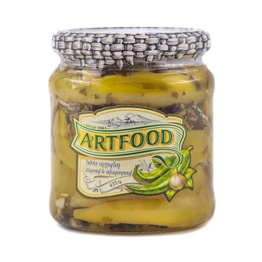 New-4.png Artfood — Chilli Pepper in Garlic Oil — 435 g - Image 1
