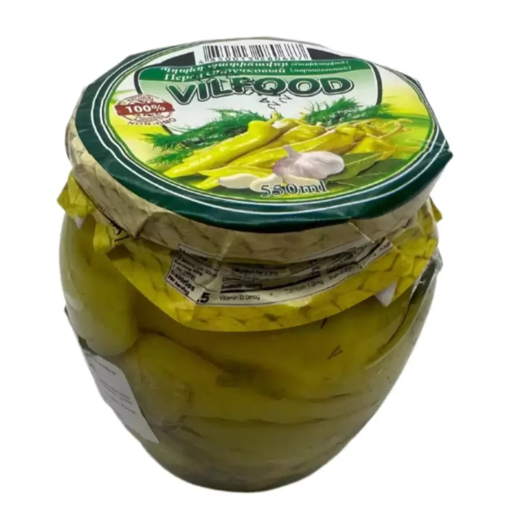 New-8.png Վիլֆուդ - Մարինացված կծու պղպեղ - 525 գ - Image 1